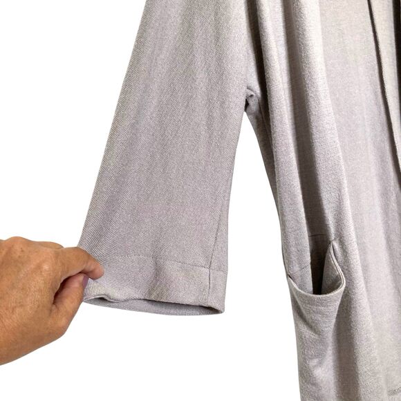 Aritzia Wilfred Free Women's Size XXS Knit Cardigan Duster Lux Jersey Casual - Picture 5 of 12